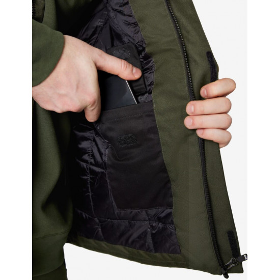 Hauke, bodywarmer, olijf-zwart