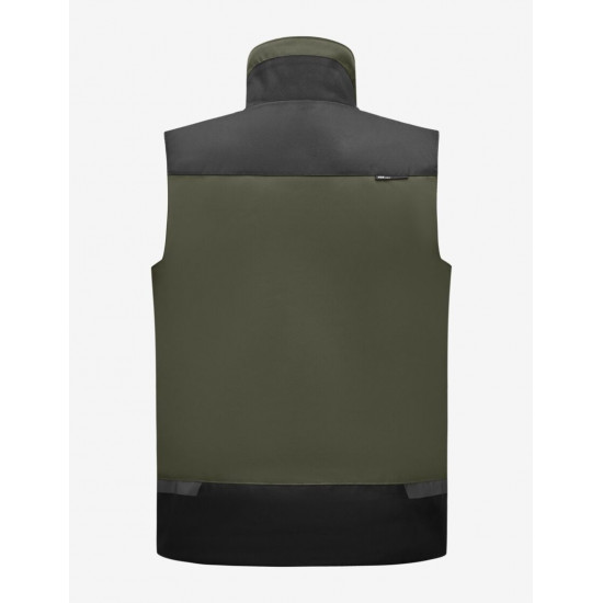 Hauke, bodywarmer, olijf-zwart