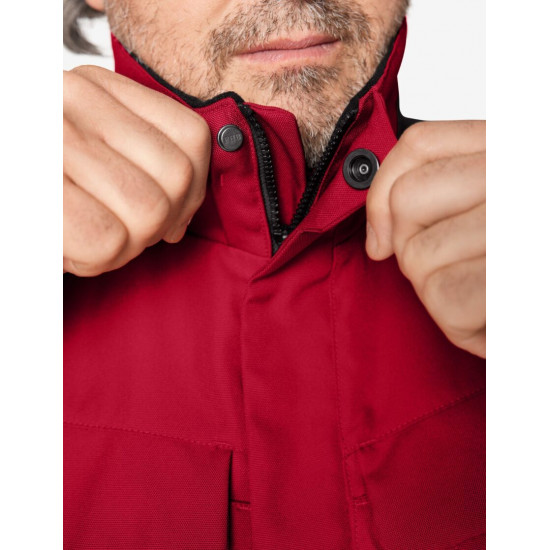 Hauke, bodywarmer, rood-zwart Hauke, bodywarmer, rood-zwart