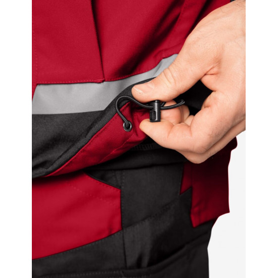 Hauke, bodywarmer, rood-zwart Hauke, bodywarmer, rood-zwart