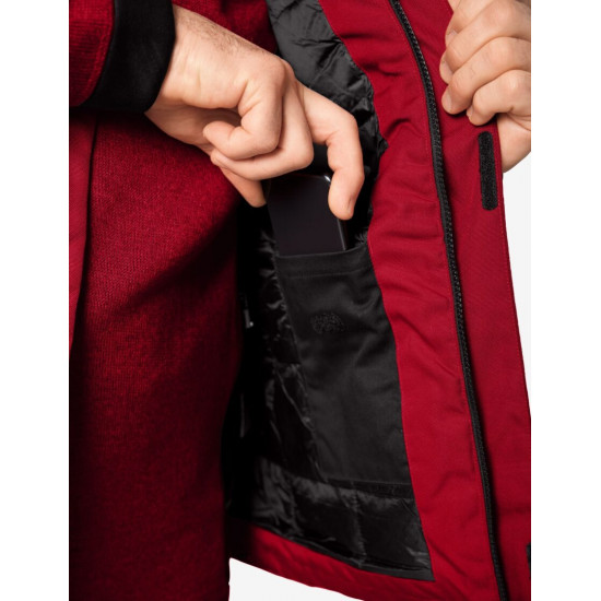 Hauke, bodywarmer, rood-zwart Hauke, bodywarmer, rood-zwart