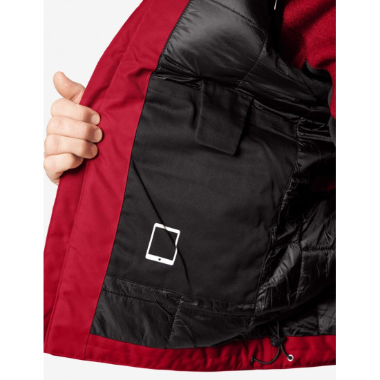 Hauke, bodywarmer, rood-zwart Hauke, bodywarmer, rood-zwart