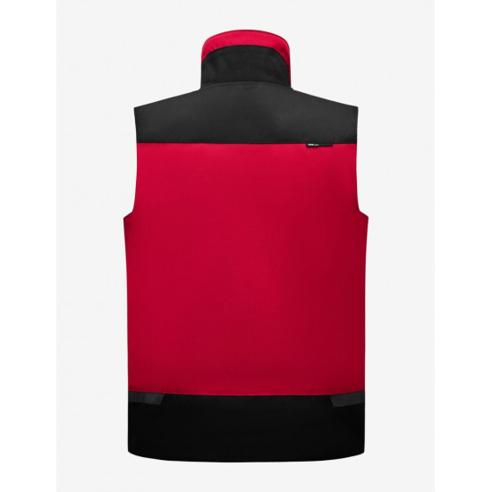 Hauke, bodywarmer, rood-zwart Hauke, bodywarmer, rood-zwart