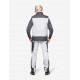 Hauke, bodywarmer, wit-antraciet Hauke, bodywarmer, wit-antraciet