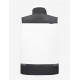 Hauke, bodywarmer, wit-antraciet Hauke, bodywarmer, wit-antraciet