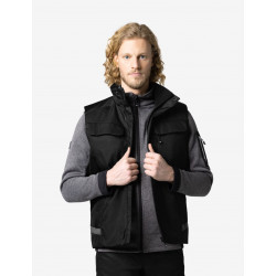 Hauke, bodywarmer, zwart