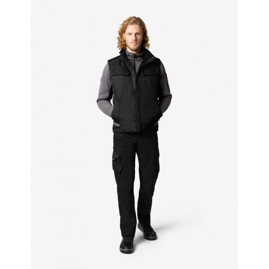 Hauke, bodywarmer, zwart