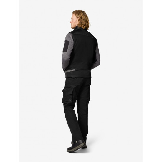 Hauke, bodywarmer, zwart