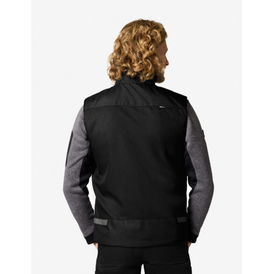 Hauke, bodywarmer, zwart