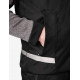 Hauke, bodywarmer, zwart