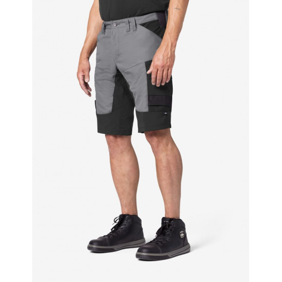 Kim, korte werkbroek, grijs-zwart Kim, korte werkbroek, grijs-zwart