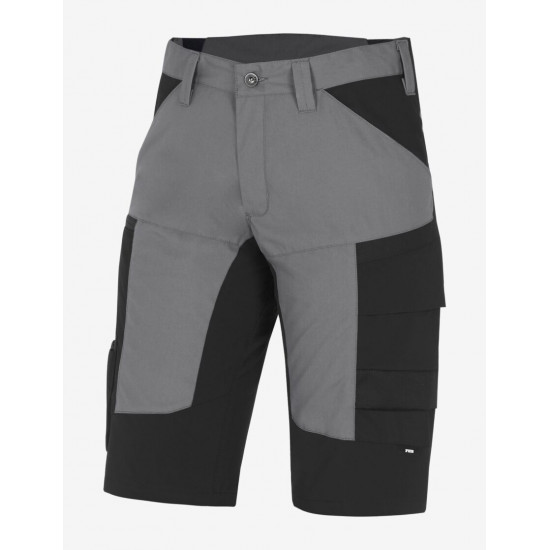Kim, korte werkbroek, grijs-zwart Kim, korte werkbroek, grijs-zwart