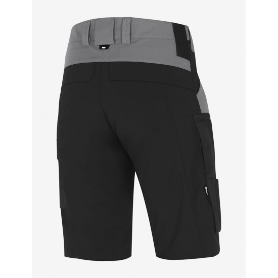 Kim, korte werkbroek, grijs-zwart Kim, korte werkbroek, grijs-zwart