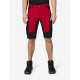 Kim, korte werkbroek, rood-zwart Kim, korte werkbroek, rood-zwart