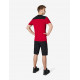 Kim, korte werkbroek, rood-zwart Kim, korte werkbroek, rood-zwart