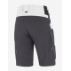 Kim, korte werkbroek, wit-antraciet Kim, korte werkbroek, wit-antraciet