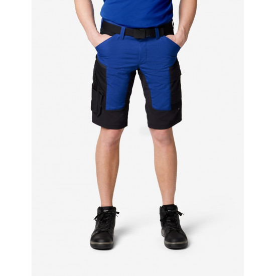 Kim, korte werkbroek, korenblauw-zwart Kim, korte werkbroek, korenblauw-zwart
