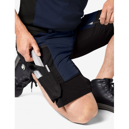 Kim, korte werkbroek, marine-zwart Kim, korte werkbroek, marine-zwart