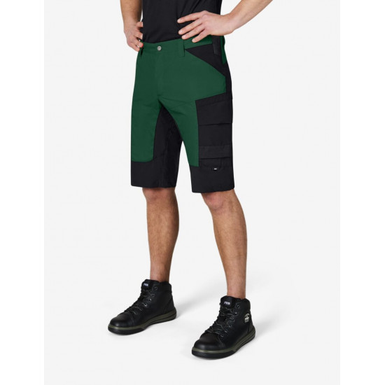 Kim, korte werkbroek, groen-zwart Kim, korte werkbroek, groen-zwart