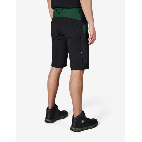Kim, korte werkbroek, groen-zwart Kim, korte werkbroek, groen-zwart