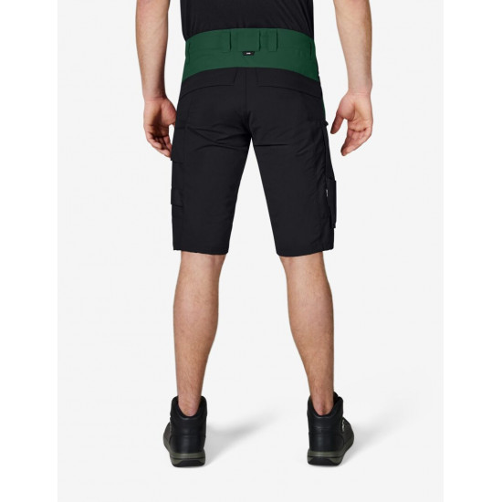 Kim, korte werkbroek, groen-zwart Kim, korte werkbroek, groen-zwart