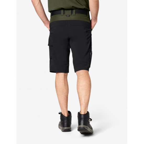 Kim, korte werkbroek, olijf-zwart Kim, korte werkbroek, olijf-zwart