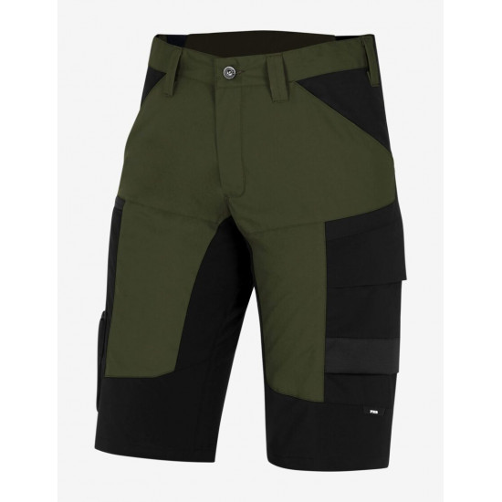 Kim, korte werkbroek, olijf-zwart Kim, korte werkbroek, olijf-zwart