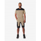 Kim, korte werkbroek, beige-zwart Kim, korte werkbroek, beige-zwart