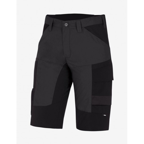 Kim, korte werkbroek, antraciet-zwart Kim, korte werkbroek, antraciet-zwart