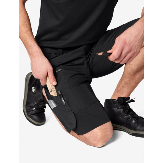 Kim, korte werkbroek, zwart Kim, korte werkbroek, zwart