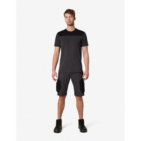 Knut, T-shirt, antraciet-zwart