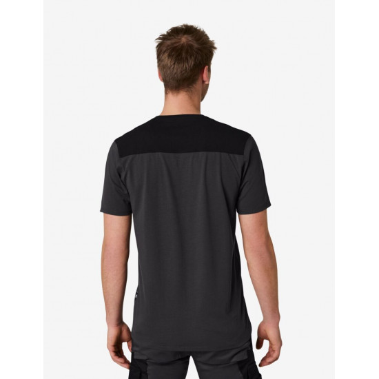 Knut, T-shirt, antraciet-zwart