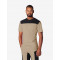 Knut, T-shirt, beige-zwart