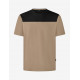 Knut, T-shirt, beige-zwart
