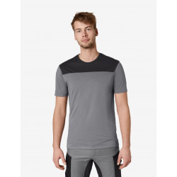 Knut, T-shirt, grijs-zwart