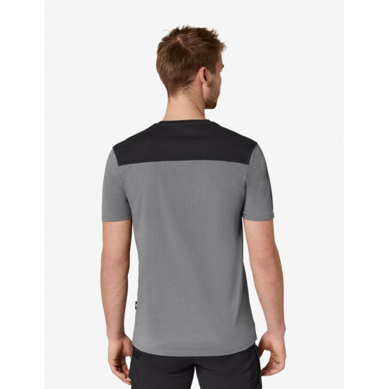 Knut, T-shirt, grijs-zwart
