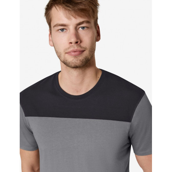 Knut, T-shirt, grijs-zwart