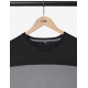 Knut, T-shirt, grijs-zwart