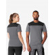 Knut, T-shirt, grijs-zwart