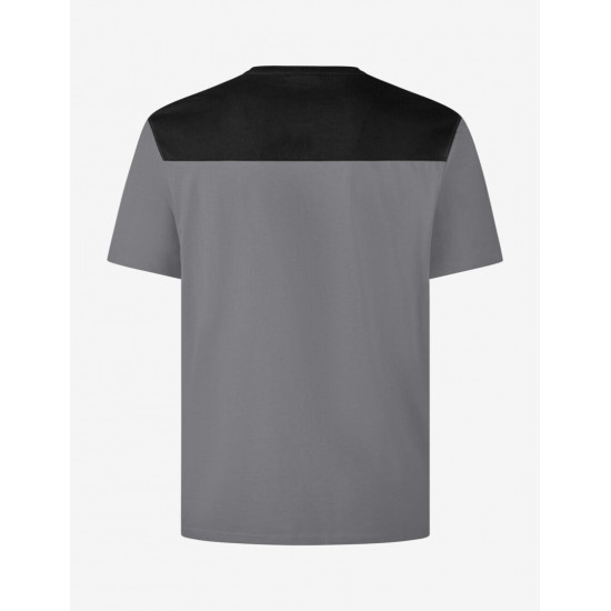 Knut, T-shirt, grijs-zwart