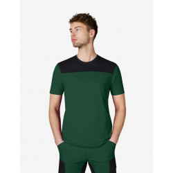 Knut, T-shirt, groen-zwart