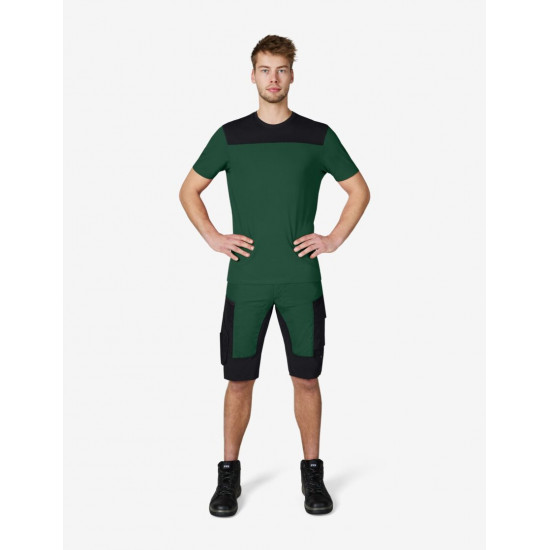 Knut, T-shirt, groen-zwart Knut, T-shirt, groen-zwart