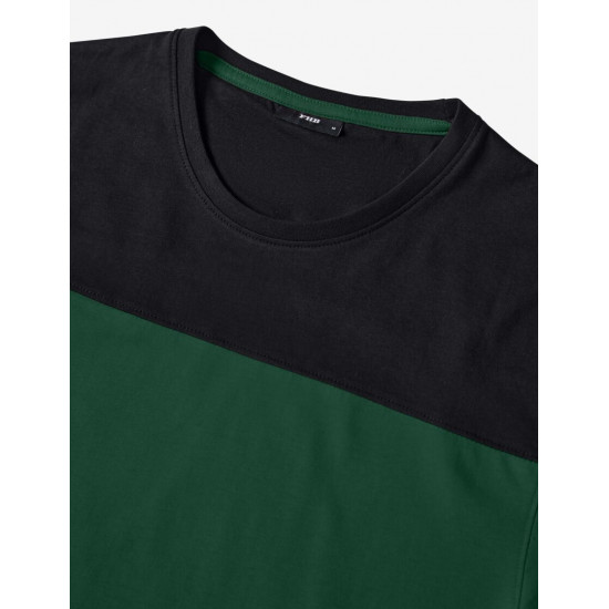 Knut, T-shirt, groen-zwart Knut, T-shirt, groen-zwart