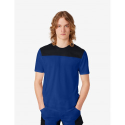 Knut, T-shirt, korenblauw-zwart