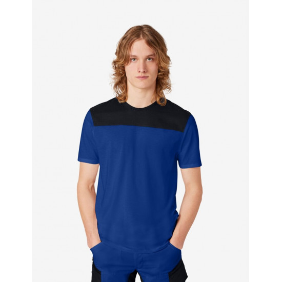 Knut, T-shirt, korenblauw-zwart