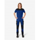 Knut, T-shirt, korenblauw-zwart