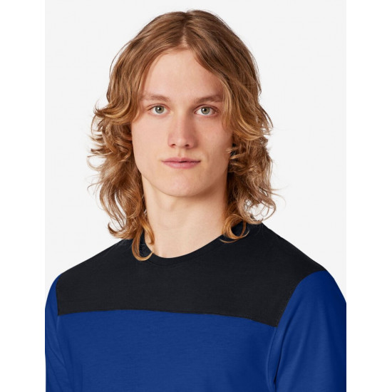 Knut, T-shirt, korenblauw-zwart