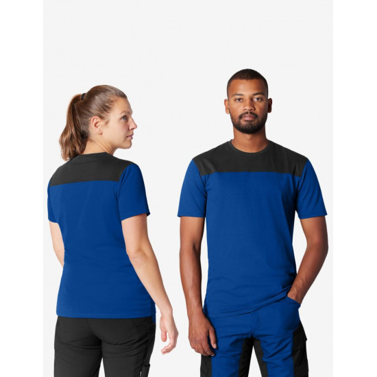 Knut, T-shirt, korenblauw-zwart
