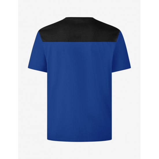Knut, T-shirt, korenblauw-zwart