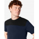 Knut, T-shirt, marine-zwart